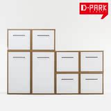 D-PARK 多功能变形家具 组合鞋柜 储物柜收纳柜 整理箱 床头柜