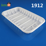 白色 1912超市生鲜托盘 超市蔬菜水果托盘1912 塑料托盘 包装盒