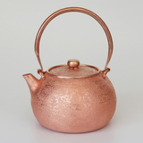 铜器云南丽江纯手工紫铜 印象红茶具加厚烧水壶铜壶一体铜壶 茶壶