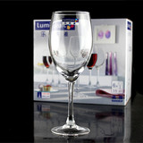 弓箭乐美雅 高脚杯红酒杯 透明玻璃杯 葡萄酒杯 350ML