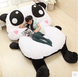 卡通动漫榻榻米床 趴趴熊猫床垫懒人沙发床垫熊猫毛绒玩具