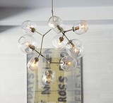时尚经典Lindsey Adelman结构分子水晶玻璃吊灯复式餐客厅商工程