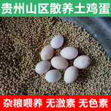 贵州农家土鸡蛋树林散养纯天然新鲜老母鸡蛋杂粮有机月子鸡蛋30枚