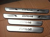 丰田09-13款RAV4迎宾踏板 门槛条不锈钢踏板 rav4门坎条改装专用