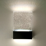 创意LED现代简约汽泡水晶壁灯床头灯背景墙灯客厅壁灯酒店灯包邮