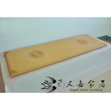 [又嘉]中式简约红木家具刺绣三人沙发坐垫-云锦如意纹系列