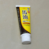 日本北海道LOSHI纯马油洗面奶保湿滋润低敏泡沫洁面乳130g