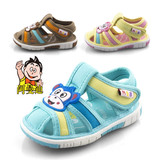 阿曼迪夏季小童凉鞋男女童1-3岁学步鞋宝宝棉布鞋婴幼儿鞋子包邮