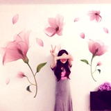 客厅沙发电视背景墙温馨自粘墙贴纸卧室浪漫花朵床头装饰贴画墙壁