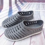韩版夏季潮男女洞洞鞋鸟巢镂空沙滩鞋包跟凉鞋一脚套凉拖鞋软底鞋