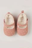 英国代购NEXT0-1-2岁软底婴儿学步鞋女宝宝秋冬可爱粉色保暖童鞋