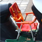 包邮摩托车电动车全围折叠婴幼儿宝宝座椅电车踏板车儿童前置座椅