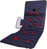 荣跃电动按摩床垫全身中老年人保健按摩器材加热多功能按摩椅垫子
