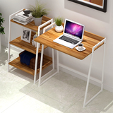 亿家达 简易电脑桌 笔记本桌子 家用台式办公桌 置地小书桌 特价