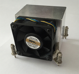 CPU散热器 2U 1356/1366针 侧吹温控风扇  铜底  服务器专用