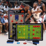 篮球战术板  足球战术指挥板试教沙盘篮球磁性战术板