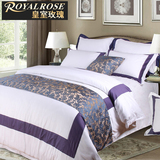Royalrose 四件套2015新款 五星级酒店床品纯棉多套件 全棉4件套