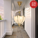 欧式全铜吊灯洛克灯具全铜焊锡灯 楼梯 走道 走廊 玄关灯 P5600