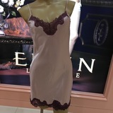 EBLIN正品代购刺绣蕾丝牛奶丝性感吊带睡裙ECFL549R01 FL549R01