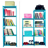 学生新款特价塑料书架置物架储物书柜简易书架桌上收纳柜包邮