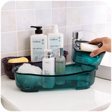 居家家 浴室用品收纳盒创意塑料小盒子 桌面透明化妆品收纳整理盒