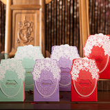 诗唯 婚庆创意婚礼结婚喜糖盒子欧式成品纸盒中大号韩装烟礼盒