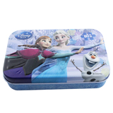 迪士尼冰雪奇缘苏菲亚公主铁盒拼图60片3-6周岁玩具儿童节礼物