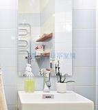 欧式浴室镜防水卫生间镜高清出口银镜无框壁挂化妆镜可定做定制