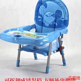 婴幼儿吃饭坐椅儿童餐椅宝宝学坐椅折叠小孩子防跌BB凳安全桌椅子
