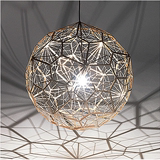 北欧艺术Tom Dixon Etch Web 金属钻石球吊灯 网咖酒吧台餐厅灯具