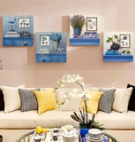 客厅装饰画现代抽象美式欧式地中海卧室挂画无框画沙发背景墙壁画