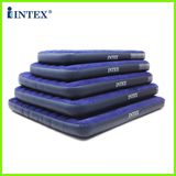 热卖美国INTEX充气床 双人家用充气床垫 68950条纹植绒单人户外气