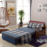 凡华梦 可折叠小户型双人沙发床 客厅卧室1.2米1.5米麻布沙发