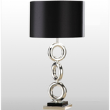 新款时尚台灯现代简约创意不锈钢台灯卧室床头灯客厅台灯