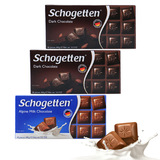 【天猫超市】德国进口 美可馨 黑巧克力牛奶小方块巧克力300g组合