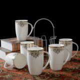 杯子套装 水杯套装 水具套装 杯具 陶瓷 骨瓷 马克杯 茶杯 家用