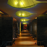 现代新中式吊灯树叶灯仿古艺术创意灯饰会所餐厅吧台茶楼过道箭牌