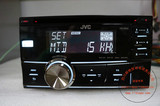 汽车CD机 按键色可变 24bitD/A 可加方控 JVC/杰伟世KW-R500 清仓