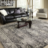 土耳其进口 现代简约客厅地毯 欧美式卧室床边毯 茶几地毯