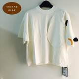 TYAKASH/A塔卡沙原创日系玩趣插画白色女款结构款纯棉T恤MDF17