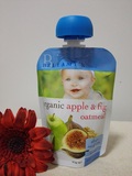 澳洲直邮现货贝拉米 Bellamy's有机婴儿燕麦无花果苹果泥 90g 4+