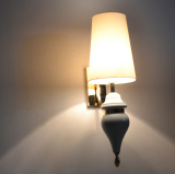 创意壁灯美式乡村 现代简约床头客厅欧式过道卫士阳台卧室壁灯