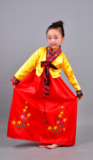 韩国摄影儿童韩服礼服公主裙 民族朝鲜族服装 女童装舞台表演服