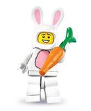 特价 乐高 LEGO 8831 人仔抽抽乐 第7季  兔装人 未开封 开封