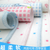 婴儿隔尿床垫防水透气可洗超柔软水晶绒宝宝防尿垫双面用四季尿垫