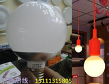 LED大球灯泡龙珠泡 餐馆门面创意球泡简约时尚室内照明 吊线灯泡