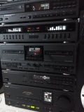 二手日本AIWA爱华Z-D2000高级组合音响，功能全好，音箱无网。
