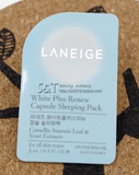 韩国专柜采购 2014最新兰芝美白臻白修护 胶囊睡眠面膜 保湿淡斑