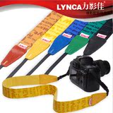 LYNCA/力影佳 个性系列 单反相机背带 拍立得 肩带 加厚舒适