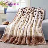 帕布拉舍尔毛毯双层加厚绒毯珊瑚绒单人床单双人毯子冬季盖毯特价